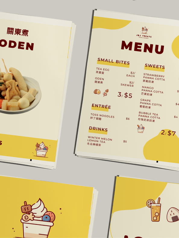 Event Branding & Menu